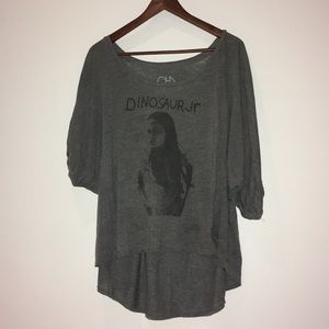 Dinosaur Jr. Vintage band oversized grey t-shirt